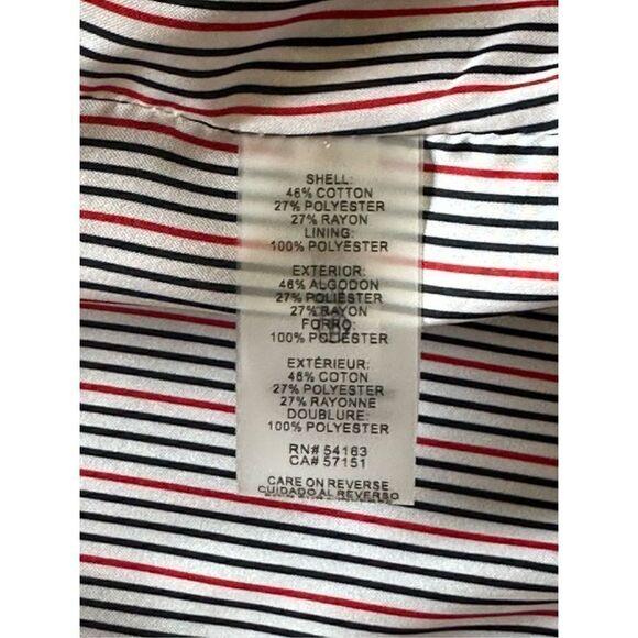 Tommy Hilfiger Women’s Green Long Sleeve Single-Button French Terry Blazer Jacke - Picture 8 of 16